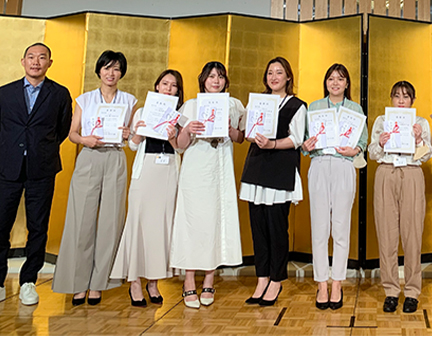 人事評価優秀者 表彰式